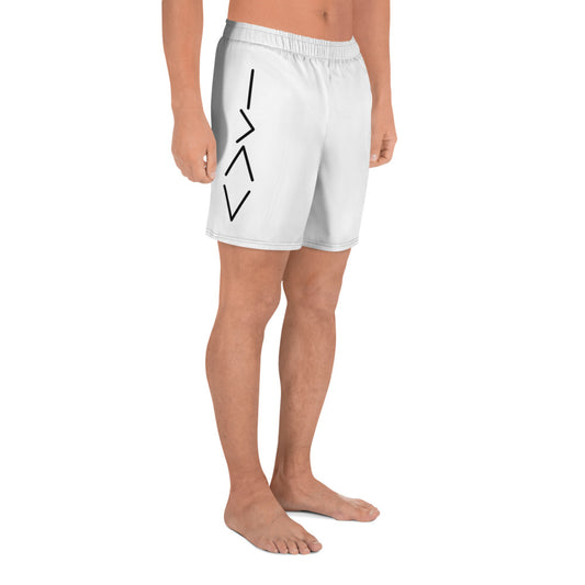 I Am Greater Than My Ups And Downs Men's Athletic Long Shorts