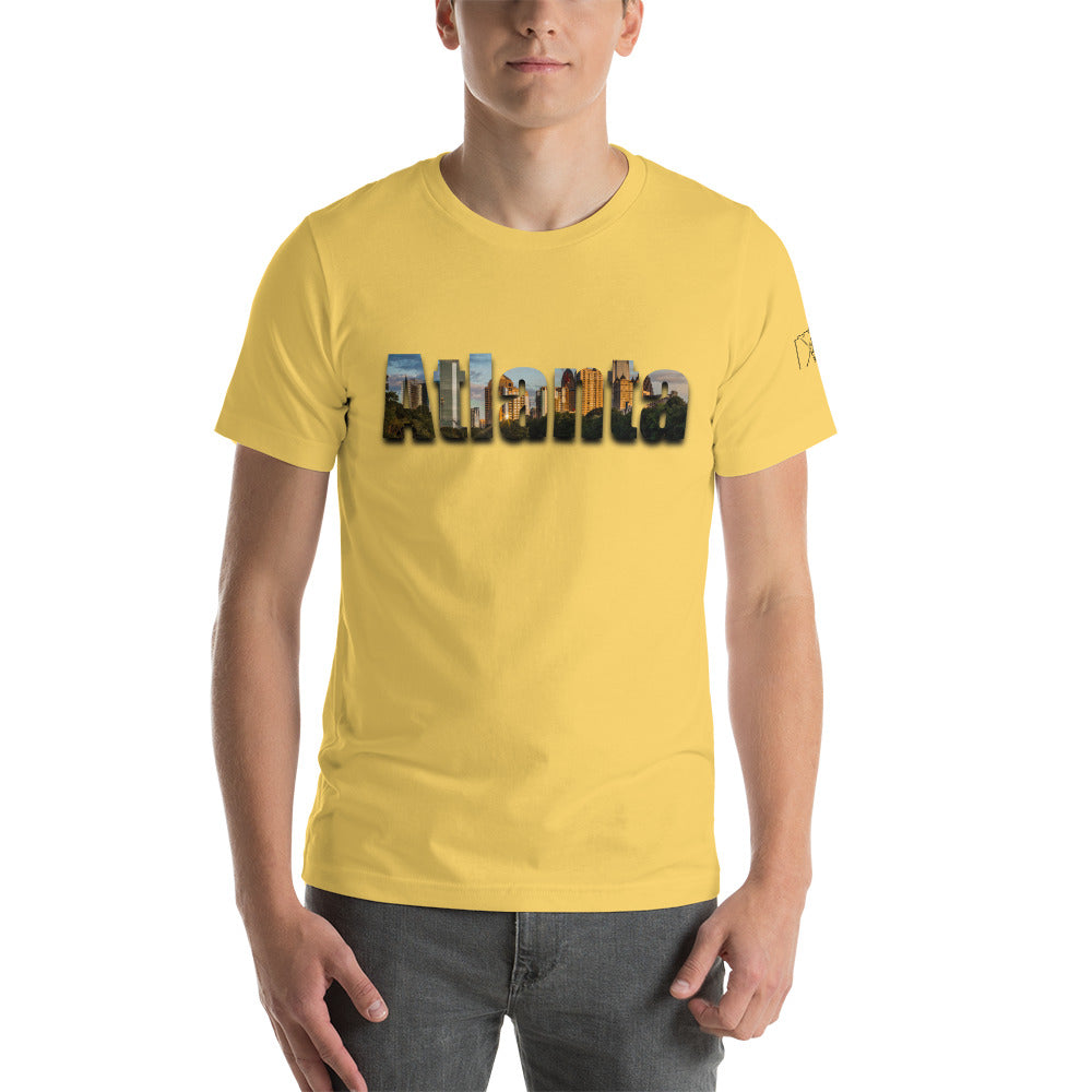 Atlanta Word Art Unisex t-shirt