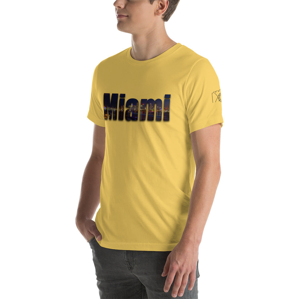 Miami Word Art Unisex t-shirt