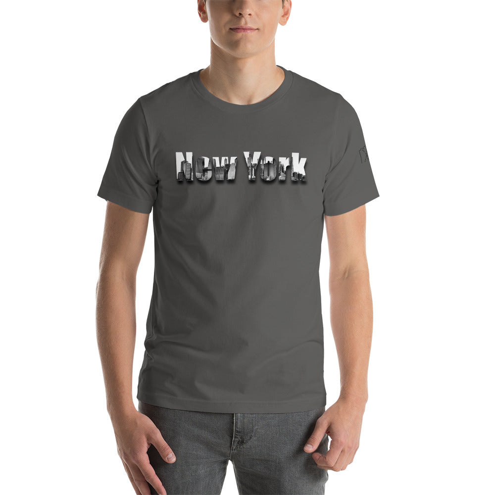 New York Word Art Unisex t-shirt