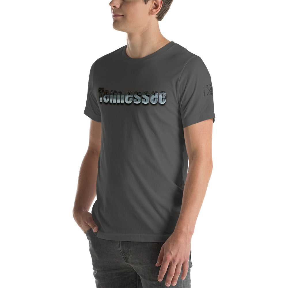 Tennessee Word Art Unisex t-shirt