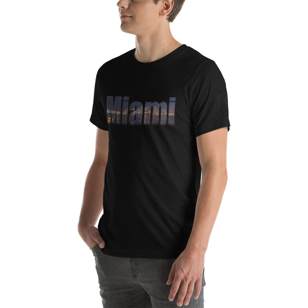 Miami Word Art Unisex t-shirt