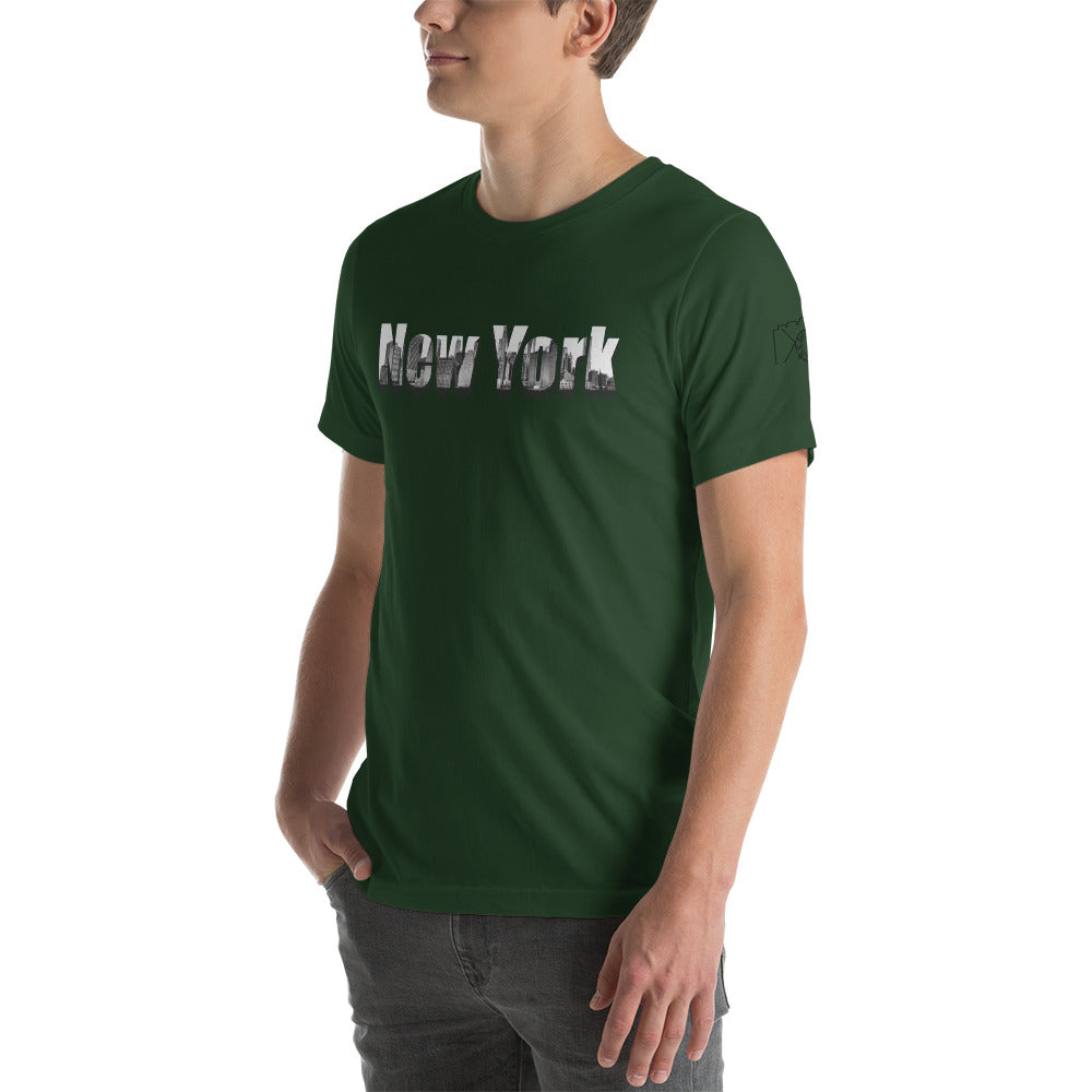 New York Word Art Unisex t-shirt