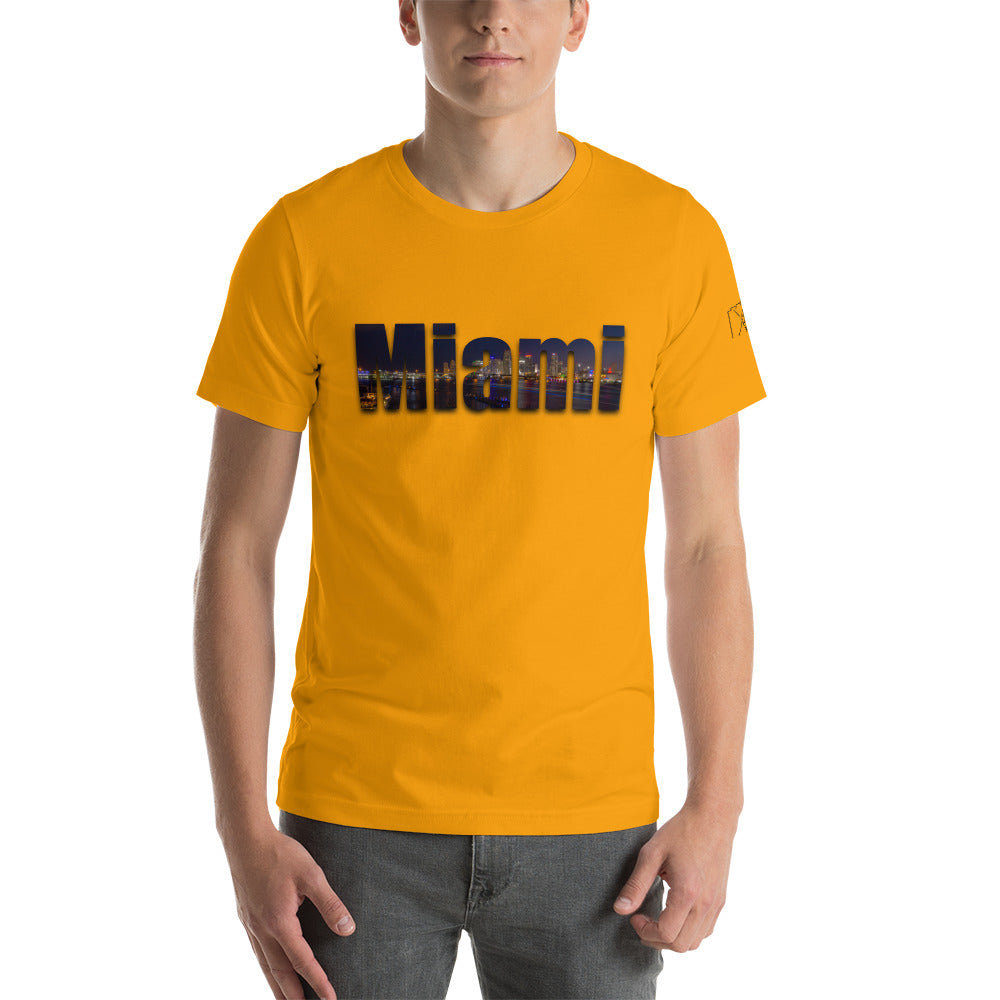 Miami Word Art Unisex t-shirt