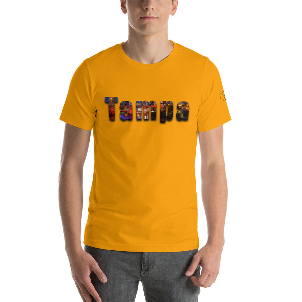 Tampa Word Art Unisex t-shirt