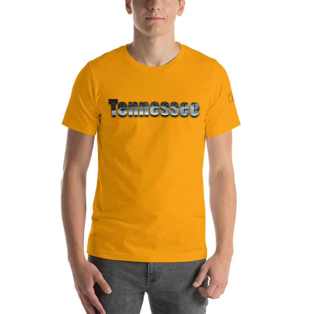 Tennessee Word Art Unisex t-shirt