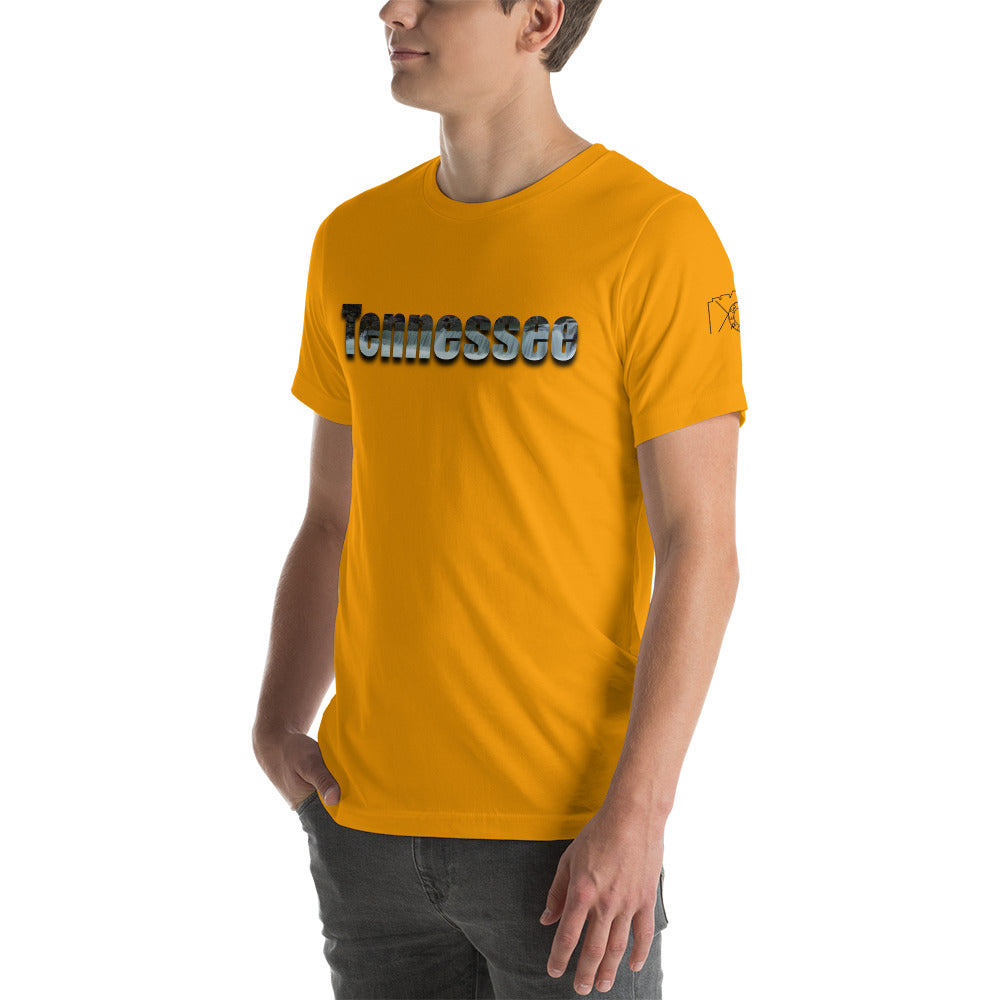 Tennessee Word Art Unisex t-shirt