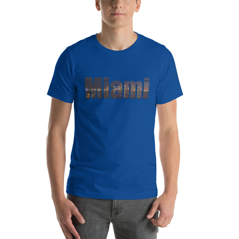 Miami Word Art Unisex t-shirt