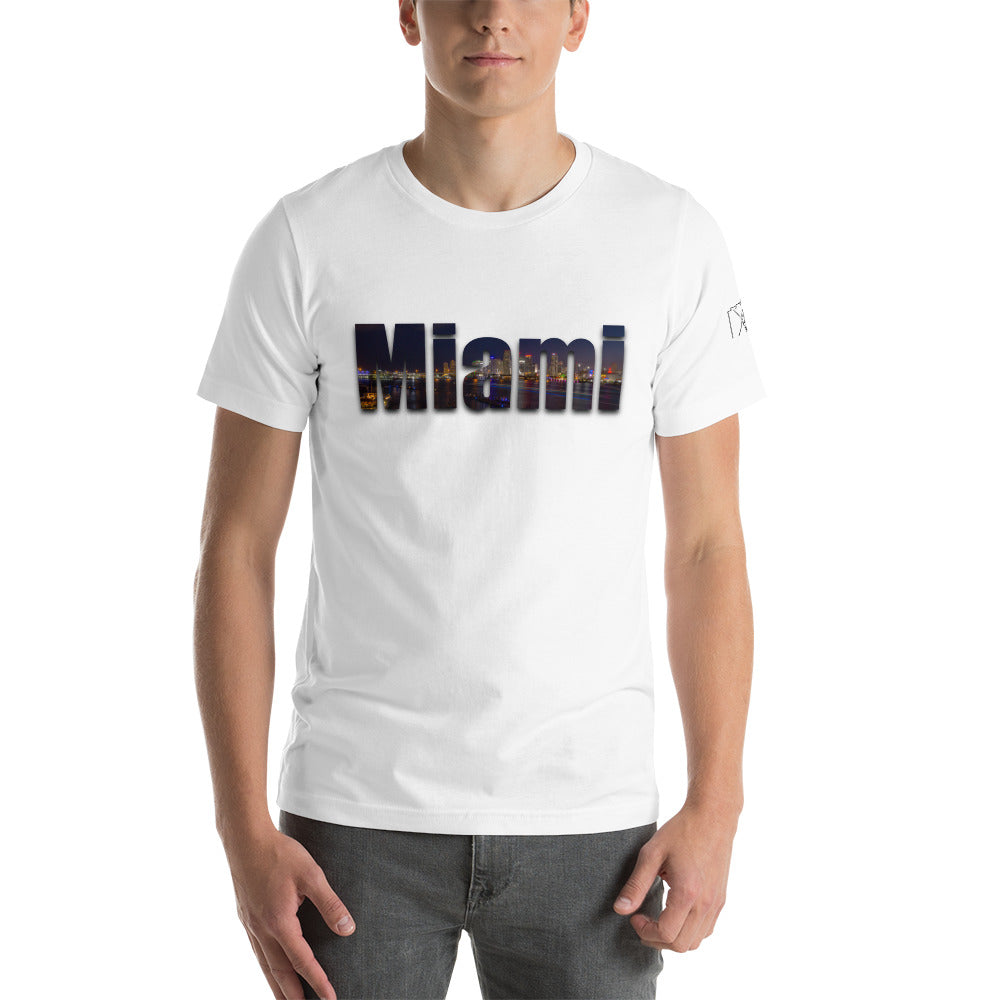 Miami Word Art Unisex t-shirt