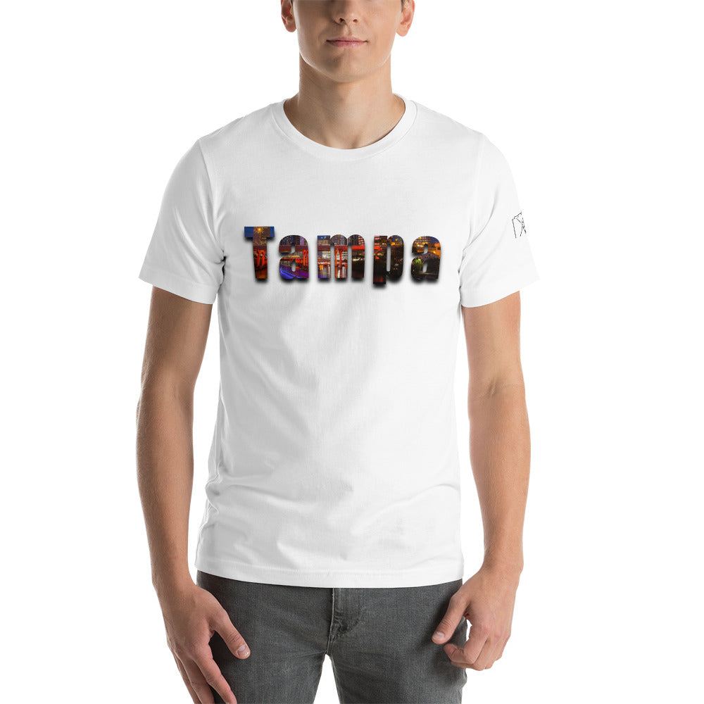 Tampa Word Art Unisex t-shirt