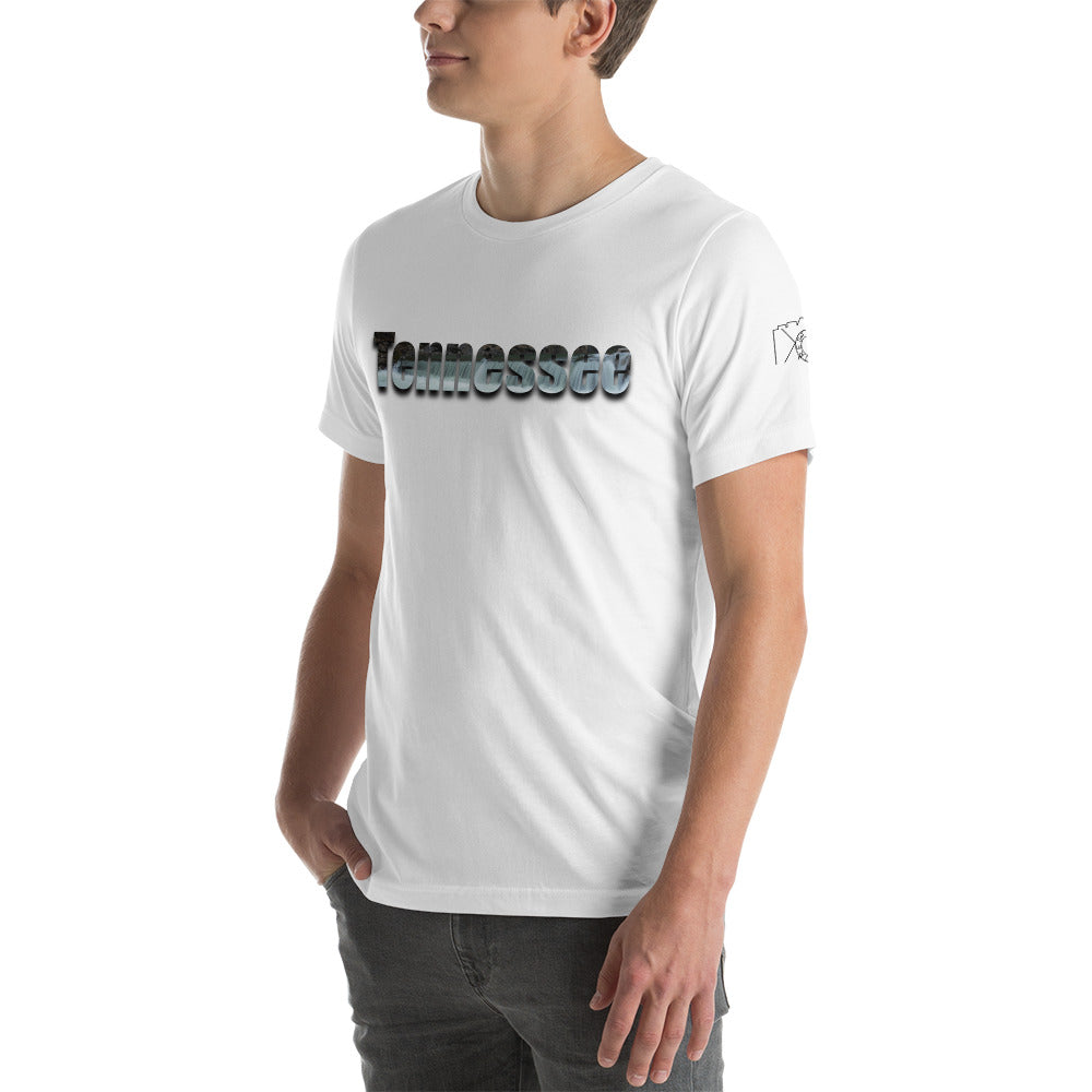 Tennessee Word Art Unisex t-shirt