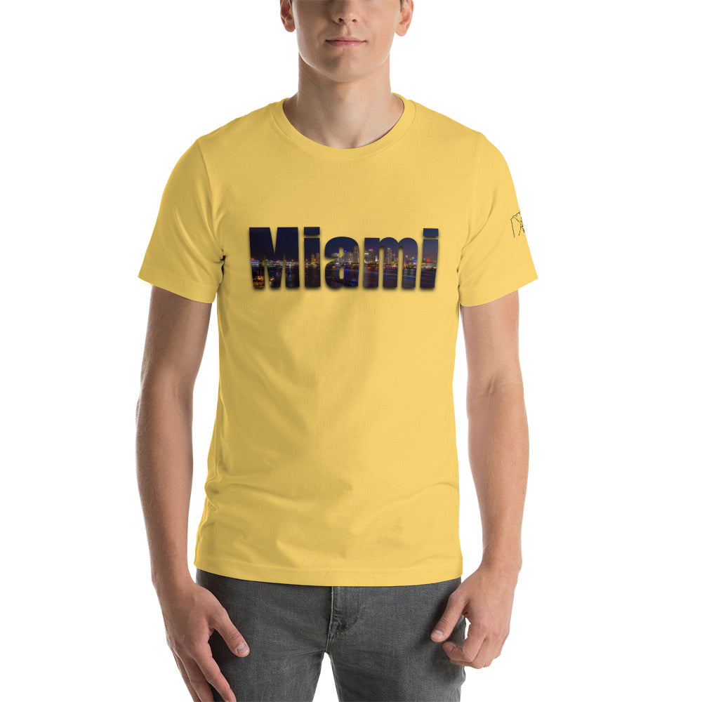 Miami Word Art Unisex t-shirt