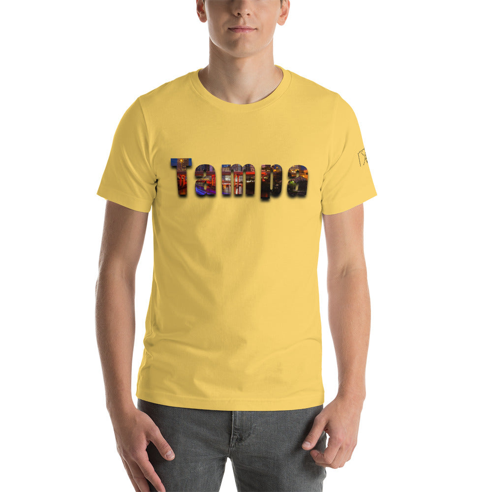 Tampa Word Art Unisex t-shirt