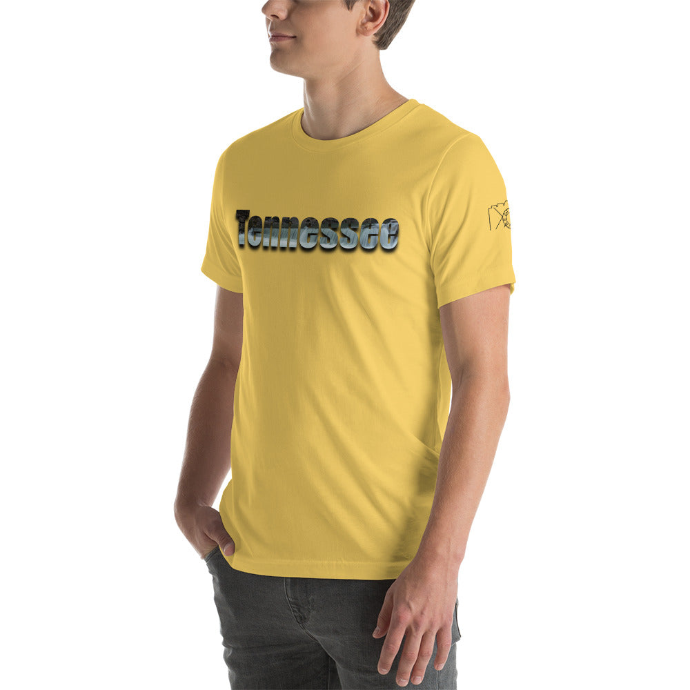 Tennessee Word Art Unisex t-shirt